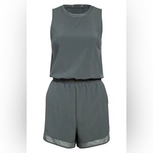 ZELLA Getaway Sleeveless Romper - Green Urban Size Large